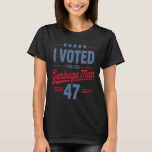 Camiseta Eu Votei No Lixeiro 47 Lixos Engraçados Para T