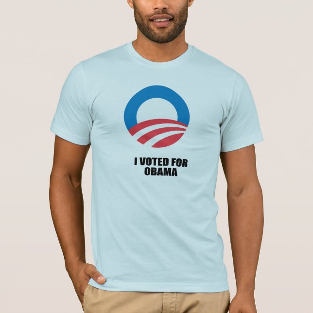 CAMISETA EU VOTEI PARA OBAMA (Frente)