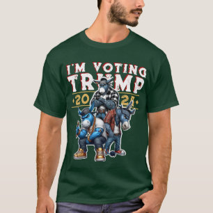 CAMISETA EU VOTO PARA A TRUMP 2024