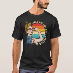 Camiseta Eu vou ajudar e apostar no aborto em prol da escol