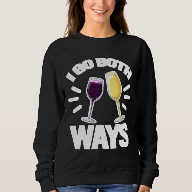 Camiseta Eu Vou As Duas Maneiras Álcool De Vinho (Frente)