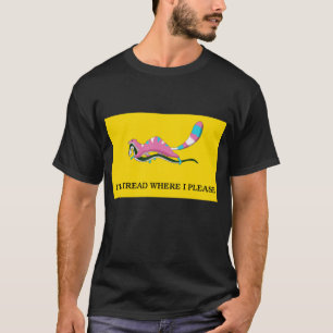 Camiseta Eu vou caminhar onde eu quiser