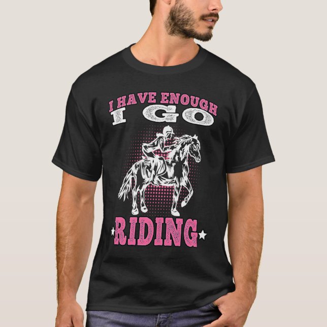 Camiseta Eu vou cavalgar no cavaleiro (Frente)