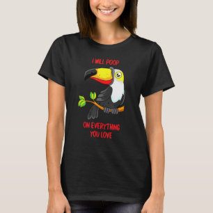 Camiseta Eu Vou Citar Tudo Que Você Ama Conure Pet Bird