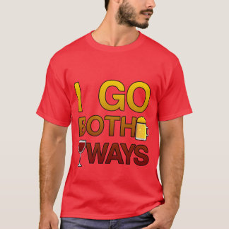 Camiseta Eu vou de ambas as maneiras amigo