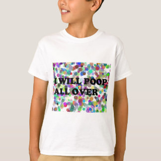 CAMISETA EU VOU FAZER POO