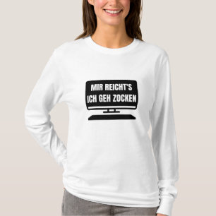 Camiseta Eu vou jogar computador jogar game game