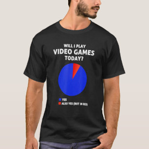 Camiseta Eu vou jogar Videos games hoje Jogos