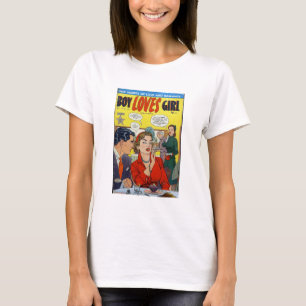 Camiseta Eu vou lidar com isto - Romance Comic Book - Retro