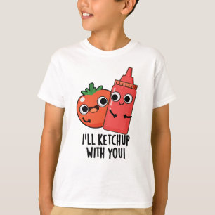 Camiseta Eu vou me manter com você Comida engraçada.