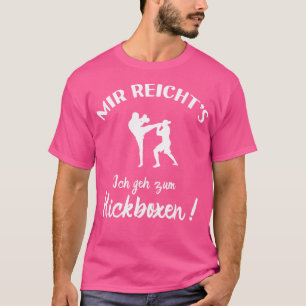 Camiseta Eu Vou Para Kickboxer Kick-Boxer Kickboxing
