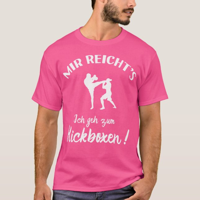 Camiseta Eu Vou Para Kickboxer Kick-Boxer Kickboxing (Frente)