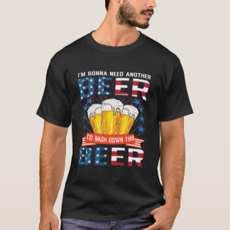 Camiseta Eu vou precisar de outra cerveja para engolir esta