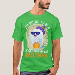 Camiseta Eu Vou Ser Um Grande Irmão Espantador Fantasma E