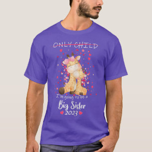 Camiseta Eu vou ser uma grande irmã 2023.