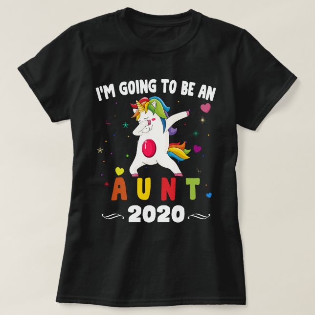 Camiseta eu vou ser uma tia 2020 (Frente do Design)