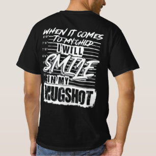 Camiseta Eu vou sorrir no meu tiro