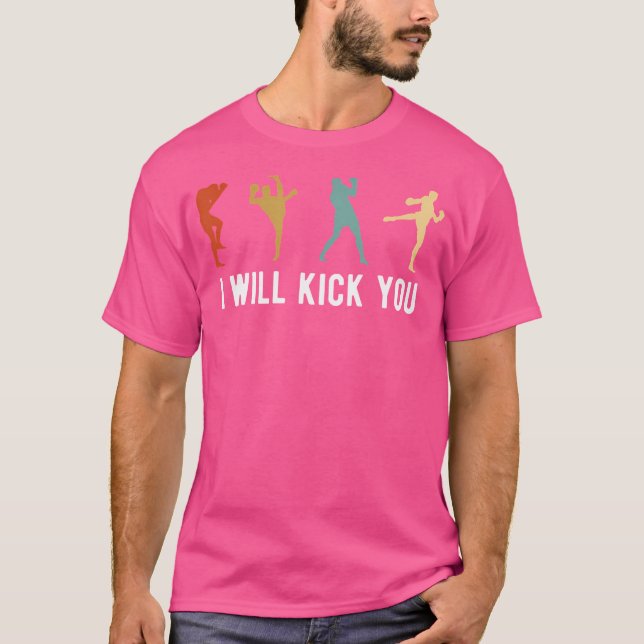Camiseta Eu Vou Te Chutar O Kickboxer (Frente)