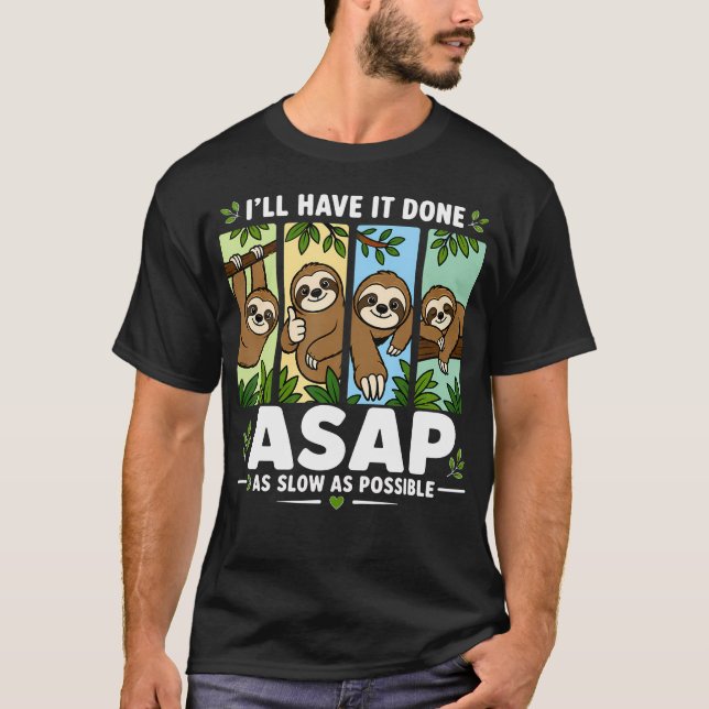 Camiseta Eu Vou Ter Feito O Mais Rápido Possível Tão Devaga (Frente)