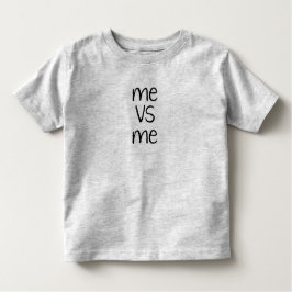 Camiseta Eu vs Me Toddler Tee - Grande Personalidade