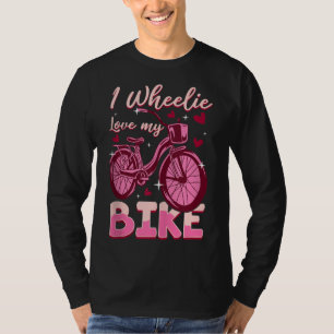 Camiseta Eu Wheelie Amo Minha Bicicleta