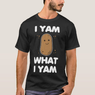 Camiseta Eu Yam, O Que Eu Sou, Homens De Vestido Mulheres E
