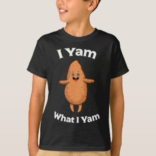 Camiseta Eu Yam O Que Eu Yam Shirt - Dançando Batata Doce D