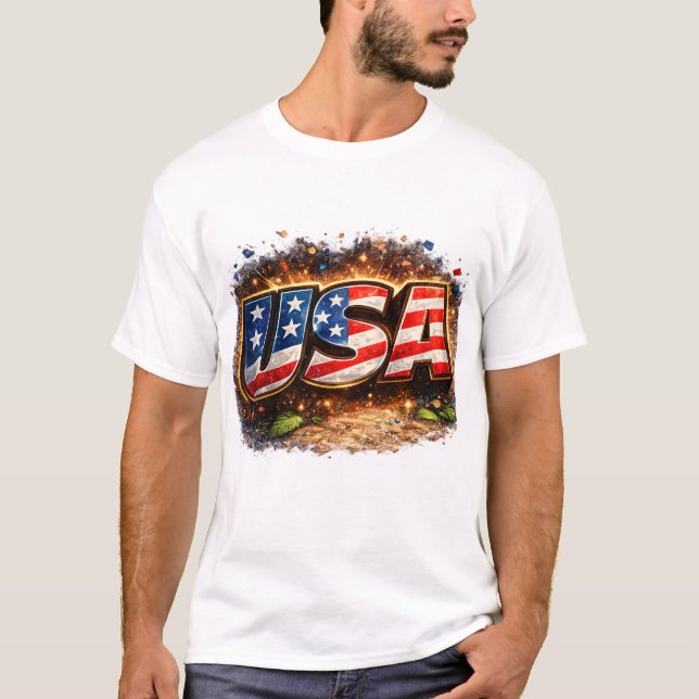 Camiseta EUA (Frente)