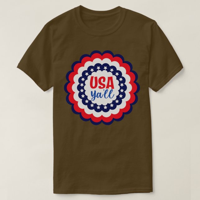 CAMISETA EUA (Frente do Design)
