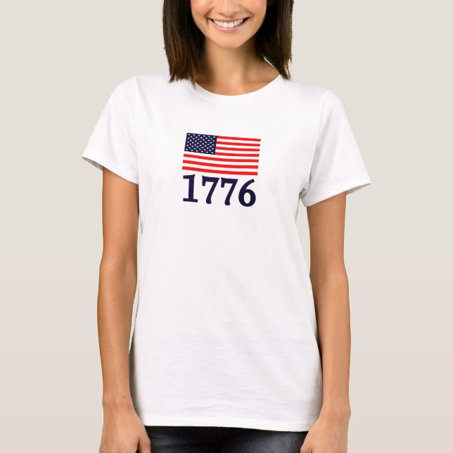 CAMISETA EUA 1776 (Frente)