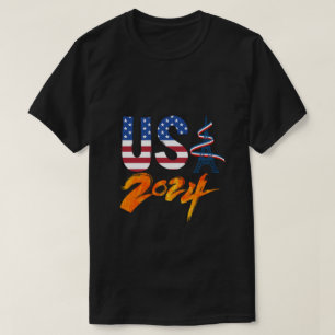 Camiseta EUA 2024 Pares Olímpico 