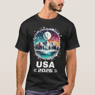 Camiseta EUA 2026 Vá Estados Unidos Esporte de Inverno EUAe