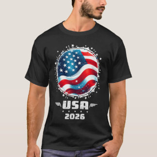 Camiseta EUA 2026 Vá Estados Unidos Esporte de Inverno EUAe