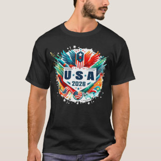 Camiseta EUA 2026 Vá Estados Unidos Esporte EUAeam 2026 EUA