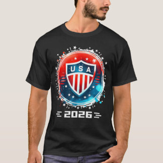 Camiseta EUA 2026 Vá Estados Unidos Esporte EUAeam 2026 EUA