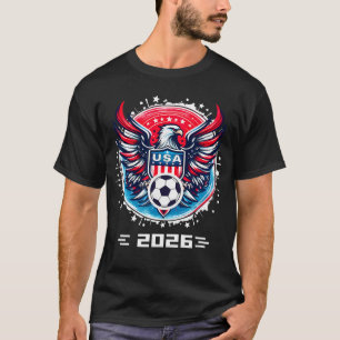 Camiseta EUA 2026 Vá Unidos Estados Unidos Esporte Jogador