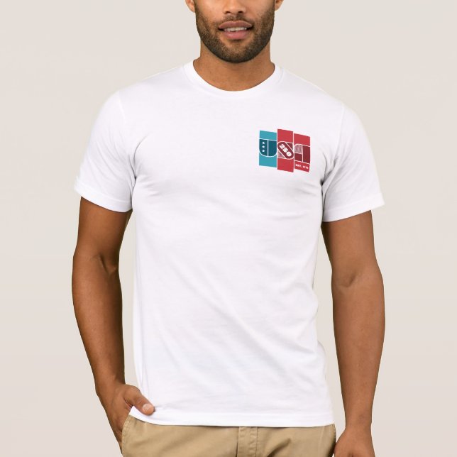 CAMISETA EUA 250º  (Frente)
