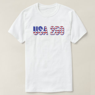 Camiseta EUA 250º Aniversário 1776-2026 Patriótico American
