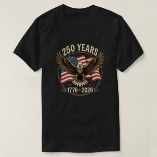 Camiseta EUA 250º Aniversário América Aniversário