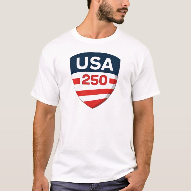 CAMISETA EUA 250 (Frente)