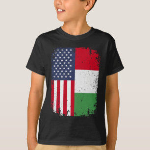 Camiseta EUA American Flag Itália