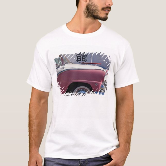 Camiseta EUA, Arizona, Williams. Cidade da Rt. 66, década d (Frente)