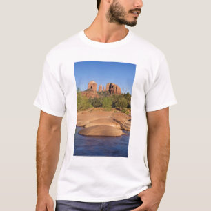 Camiseta EUA, AZ, Cathedral Rocks em Red Rock Crossing