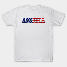 Camiseta EUA - Bandeira da Merica