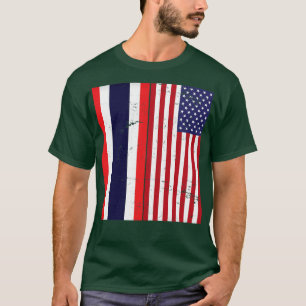 Camiseta EUA Bandeira Tailândia