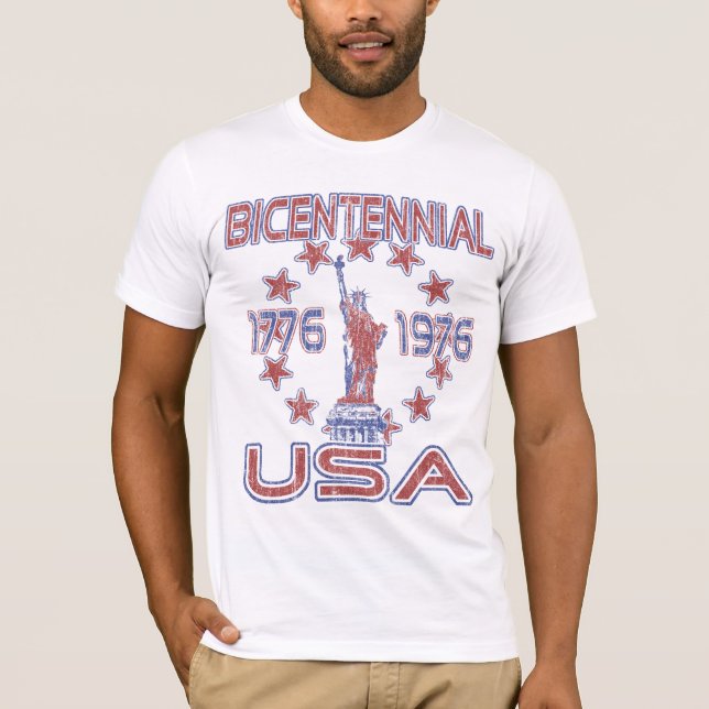 Camiseta EUA bicentenários (Frente)