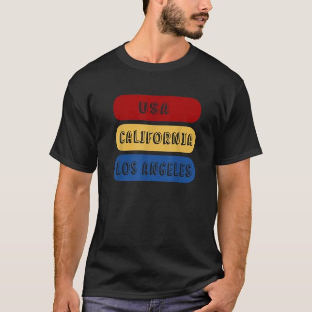Camiseta EUA California Los Angeles (Frente)