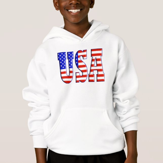 Camiseta EUA com BANDEIRA AMERICANA (Frente)