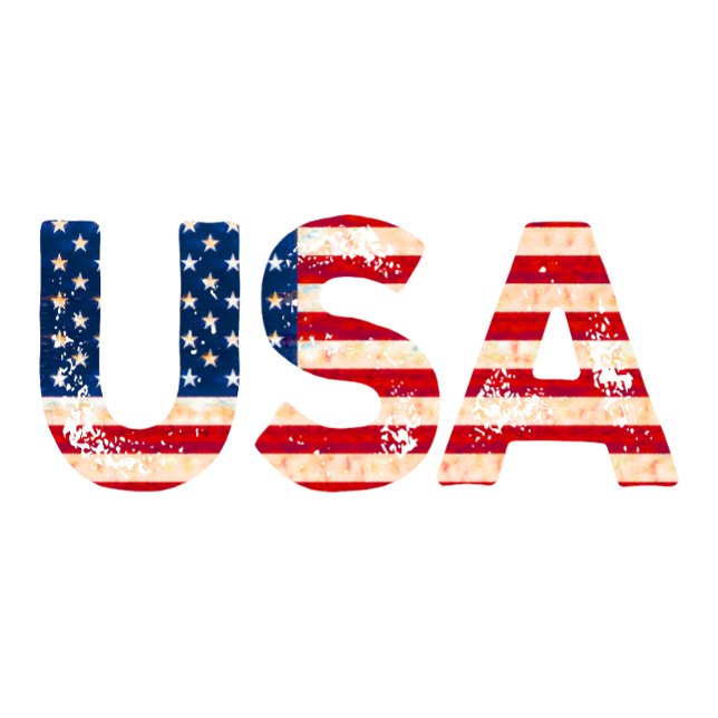 Camiseta EUA com bandeira dos EUA (Criador carregado)