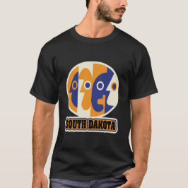 Camiseta EUA - Estados - DAKOTA DO SUL